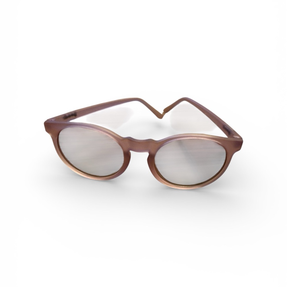 Stylish light pink  Round Sunglasses
